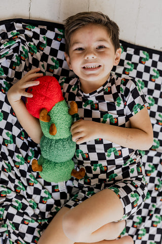 CATERPILLAR CHECK DREAM SHORT SET