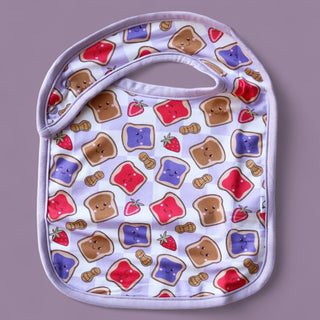 EXCLUSIVE PEANUT BUTTER JELLY TIME DREAM BABY BIB