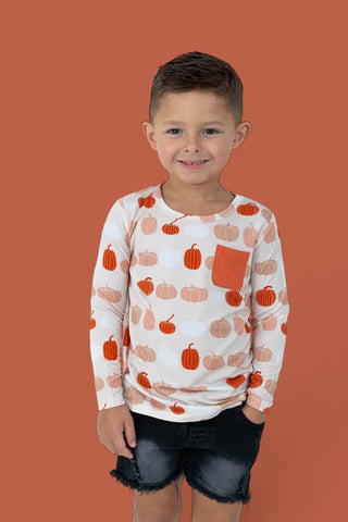 PUMPKIN PATCH DREAM POCKET TEE