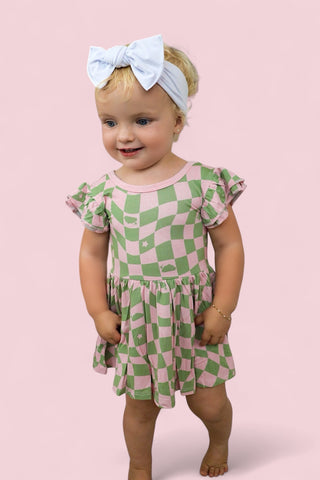 EXCLUSIVE DBLC ERA DREAM CAP SLEEVE BODYSUIT DRESS