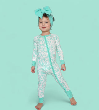 SEAFOAM TIE DYE DREAM ROMPER