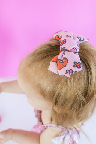 FEELIN' MUSHY DREAM BOW HAIR CLIPS