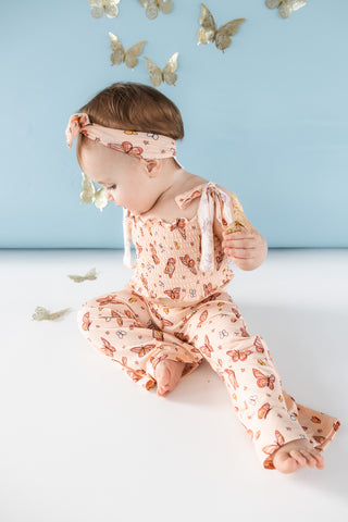 CHASING BUTTERFLIES DREAM SMOCKED FLARE SET