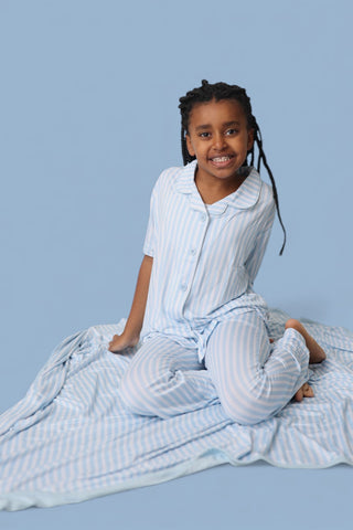 SEASIDE STRIPE DREAM GIRL'S FLARE SET