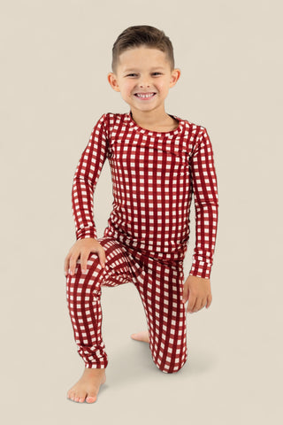 PEPPERMINT PLAID DREAM SET