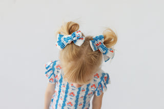 LIBERTY BLOSSOM BOWS DREAM BOW HAIR CLIPS