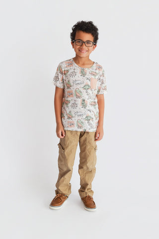 DINO DELIGHT DREAM POCKET TEE