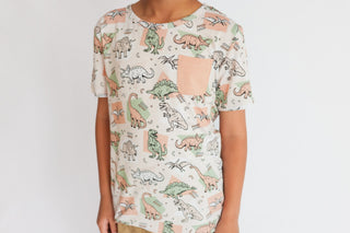 DINO DELIGHT DREAM POCKET TEE