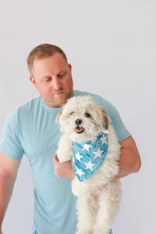 LITTLE LIBERTY STARS DREAM DOG BANDANA