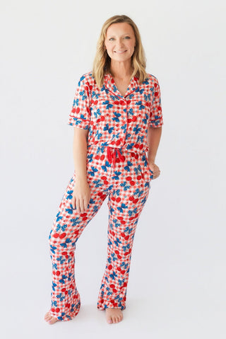 STAR-SPANGLED CHERRIES WOMEN'S DREAM FLARE SET