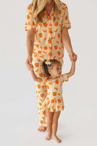 ORANGE BLOSSOM STRIPES WOMEN'S DREAM FLARE SET