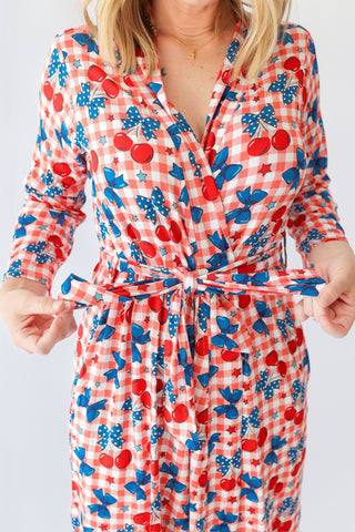 STAR-SPANGLED CHERRIES WOMEN'S DREAM ROBE