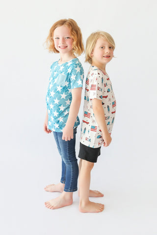 STAR-SPANGLED SKATE DREAM POCKET TEE