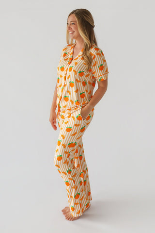 ORANGE BLOSSOM STRIPES WOMEN'S DREAM FLARE SET