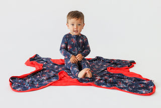 RED, WHITE & BOOM DREAM ROMPER