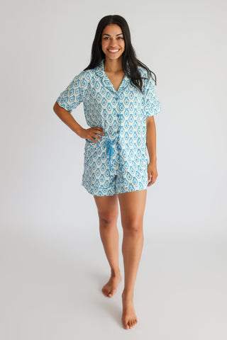 MERMAID MEDALLIONS WOMEN’S DREAM SHORT SET