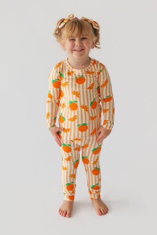 ORANGE BLOSSOM STRIPES DREAM SET