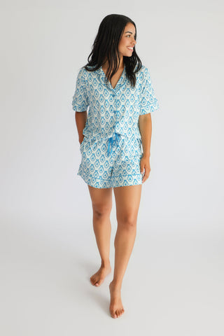 MERMAID MEDALLIONS WOMEN’S DREAM SHORT SET
