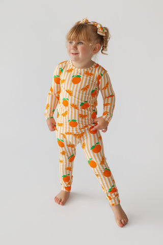ORANGE BLOSSOM STRIPES DREAM SET
