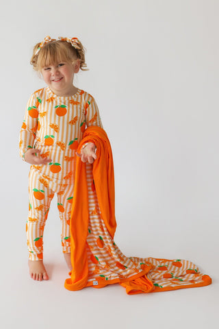 ORANGE BLOSSOM STRIPES DREAM SET
