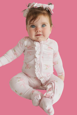 BLOOM & BOW DREAM RUFFLE ROMPER