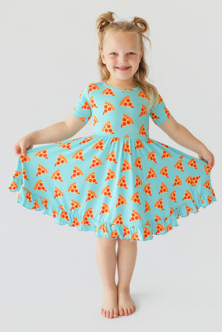 SLICE OF PIE DREAM RUFFLE DRESS