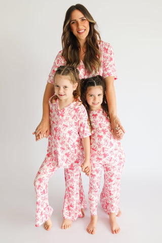 BOW CHECKERED CHARM DREAM SET