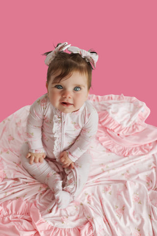 BLOOM & BOW DREAM RUFFLE ROMPER