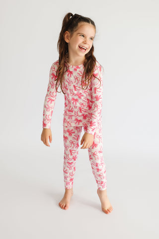 BOW CHECKERED CHARM DREAM SET