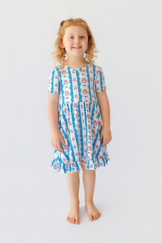 LIBERTY BLOSSOM BOWS DREAM RUFFLE DRESS