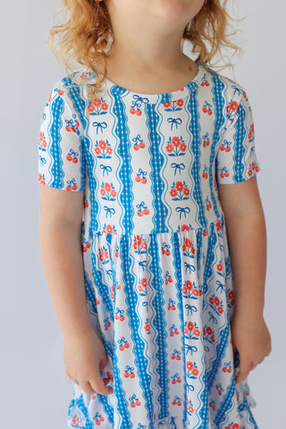 LIBERTY BLOSSOM BOWS DREAM RUFFLE DRESS