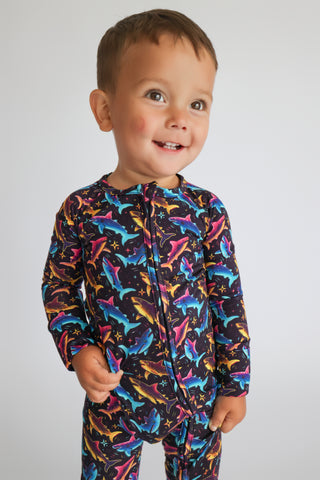 SHARK FRENZY DREAM ROMPER