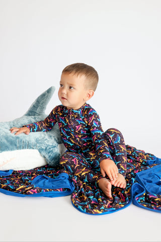 SHARK FRENZY DREAM ROMPER