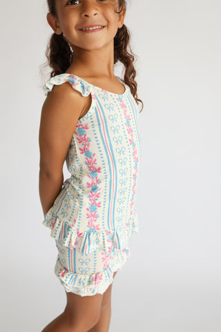 PETITE POSIE DREAM RUFFLE TANK