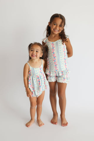 PETITE POSIE DREAM RUFFLE TANK