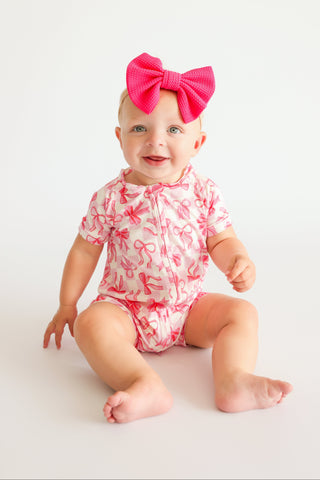 BOW CHECKERED CHARM DREAM SHORTIE