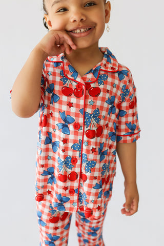 STAR-SPANGLED CHERRIES DREAM GIRL'S FLARE SET
