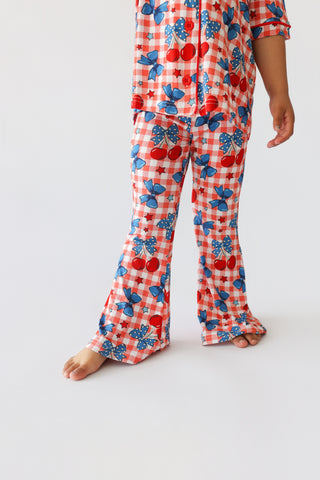 STAR-SPANGLED CHERRIES DREAM GIRL'S FLARE SET