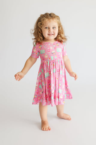 GLAMOUR MAGIC DREAM RUFFLE DRESS