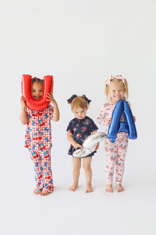STAR-SPANGLED CHERRIES DREAM GIRL'S FLARE SET