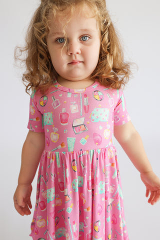 GLAMOUR MAGIC DREAM RUFFLE DRESS