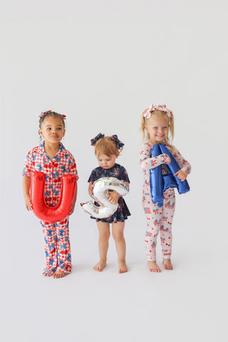 STAR-SPANGLED CHERRIES DREAM GIRL'S FLARE SET