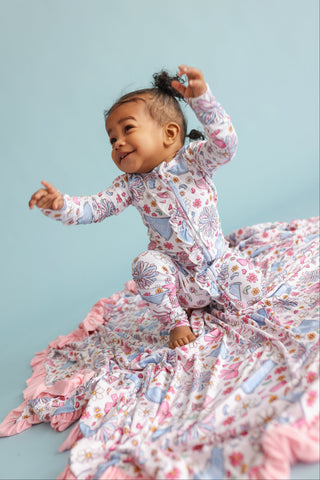 POM POWER DREAM RUFFLE ROMPER