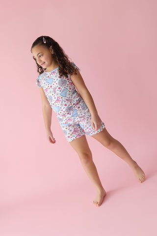 POM POWER DREAM RUFFLE SHORT SET