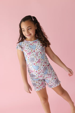 POM POWER DREAM RUFFLE SHORT SET