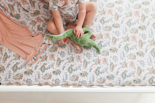 DINO DELIGHT DREAM CRIB SHEET
