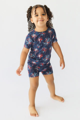 RED, WHITE & BOOM DREAM SHORT SET