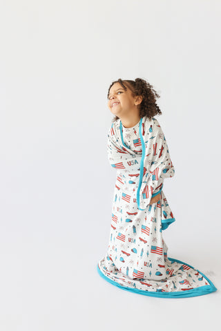 STAR-SPANGLED SKATE DREAM BLANKET
