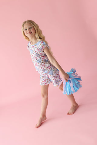 POM POWER DREAM RUFFLE SHORT SET