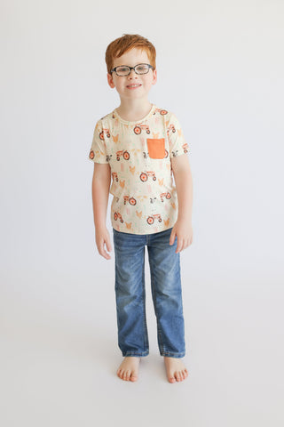 FARMYARD FRIENDS DREAM POCKET TEE